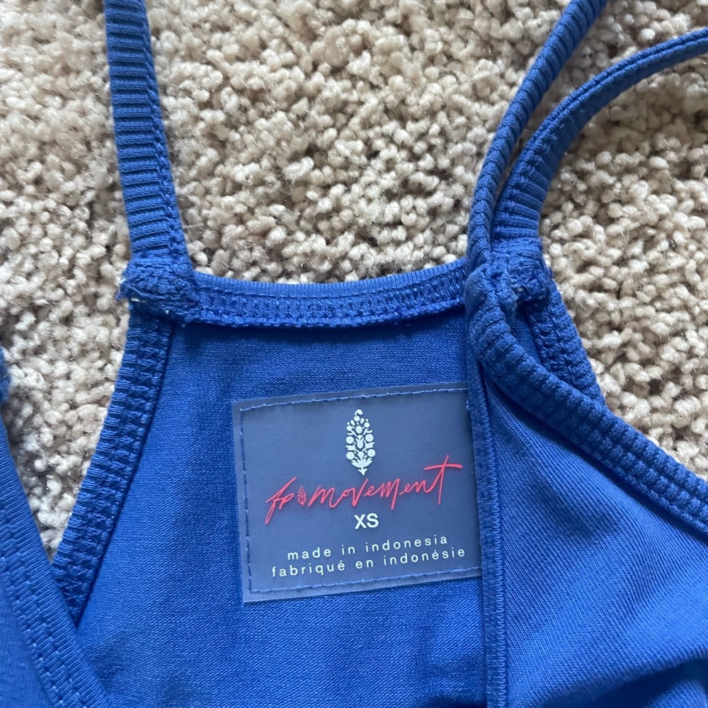 Blue Relaxed onesie with Pockets - Picture 3 of 3